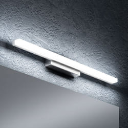 sogood Lampe pour miroir 9W LED Salle de Bain 890 Lumen 40cm Applique Mural Chrome Lumière Miroir 6000K Design Spiegelstrahl