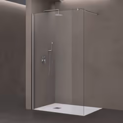 Sogood Paroi de Douche à Litalienne Transparent 110cm Pare-Douche Verre de Sécurité 10mm Bremen02K 110x200cm avec Stabilisate ...