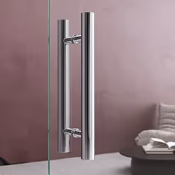 Sogood Poignee de Porte avec Barre Poignee de Porte Poignee de Douche Fixation Design TK02