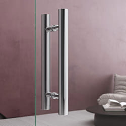 Sogood Poignee de Porte avec Barre Poignee de Porte Poignee de Douche Fixation Design TK02