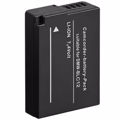 Goobay 63293, Batterie, Noir, Lithium-Ion (Li-Ion), 950 mAh, 7,4 V, 36,2 mm