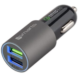 4smarts 4S464458 Universel Noir Lightning Charge rapide Auto