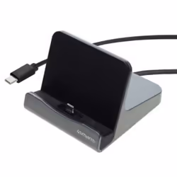 4smarts VoltDock Tablet, Universel, USB Type-C, Noir