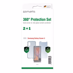 4smarts 493048 écran et protection arrière de téléphones portables Protection d'écran transparent Samsung 5 pièce(s)