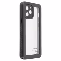 4smarts Active Pro Stark, Housse, Apple, iPhone 13 Pro Max, 17 cm (6.7"), Noir, Transparent