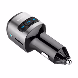 4smarts 456201 transmetteur FM Allume-cigare Noir, Argent - Vue supplémentaire 4