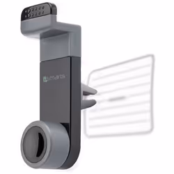 4smarts Snapclip, Mobile/smartphone, Navigateur, Support passif, Voiture, Noir