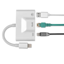 4smarts 468709 station d'accueil USB 2.0 Blanc