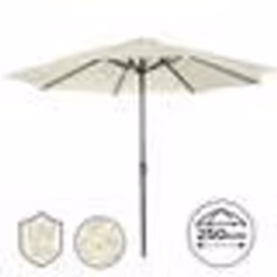 Parasol de Jardin Imperméable avec Manivelle 25 m