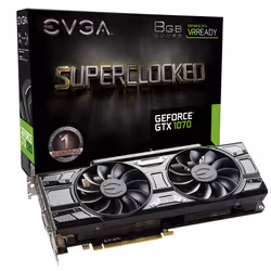 EVGA 08G-P4-5173-KR carte graphique NVIDIA GeForce GTX 1070 8 Go GDDR5