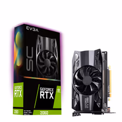 EVGA 06G-P4-2062-KR carte graphique NVIDIA GeForce RTX 2060 6 Go GDDR6