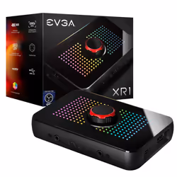 EVGA XR1, Noir, USB 3.2 Gen 1 (3.1 Gen 1), 120 ips, 480p, 576p, 720p, 1080p, 1440p, 2160p, RAW, USB
