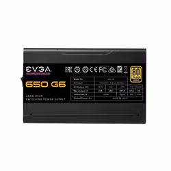 EVGA SuperNOVA 650 G6 unité d'alimentation d'énergie 650 W 24-pin ATX Noir