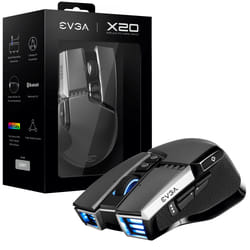 EVGA X20 souris Droitier RF Wireless + Bluetooth + USB Type-A Optique 16000 DPI