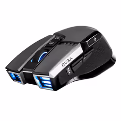 EVGA X20 souris Droitier RF Wireless + Bluetooth + USB Type-A Optique 16000 DPI