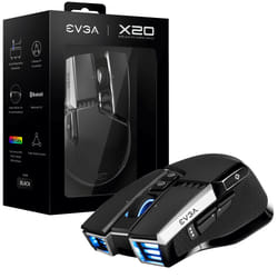 EVGA X20 souris Ambidextre RF Wireless + Bluetooth + USB Type-A Optique 16000 DPI