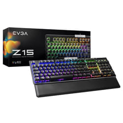 EVGA Z15 clavier USB Allemand Noir