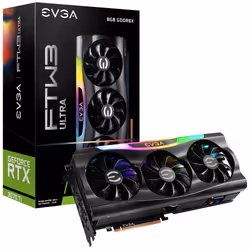EVGA 08G-P5-3797-KL carte graphique NVIDIA GeForce RTX 3070 Ti 8 Go GDDR6X