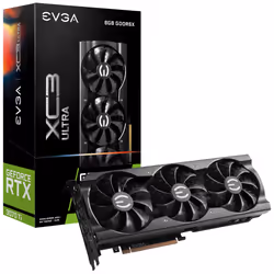 EVGA 08G-P5-3785-KL carte graphique NVIDIA GeForce RTX 3070 Ti 8 Go GDDR6X