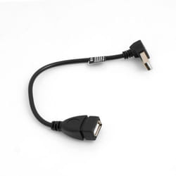 SYSTEM-S 53526040 câble USB 0,2 m USB 2.0 USB A Noir