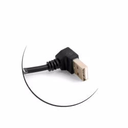 SYSTEM-S 53526040 câble USB 0,2 m USB 2.0 USB A Noir