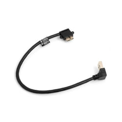 SYSTEM-S 53526115 câble USB 0,27 m USB 3.2 Gen 1 (3.1 Gen 1) USB A Micro-USB B Noir