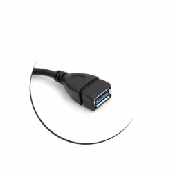 SYSTEM-S 53526353 câble USB 0,22 m USB 3.2 Gen 1 (3.1 Gen 1) USB C USB A Noir