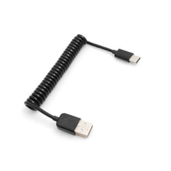SYSTEM-S 51801495 câble USB 1 m USB 2.0 USB C USB A Noir