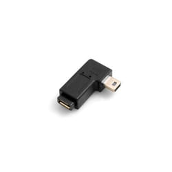 SYSTEM-S 54042542 changeur de genre de câble Micro USB Mini USB Noir