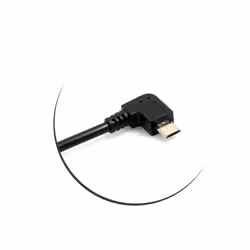 SYSTEM-S 56972317 câble USB 0,26 m USB 3.2 Gen 1 (3.1 Gen 1) USB C Micro-USB A Noir