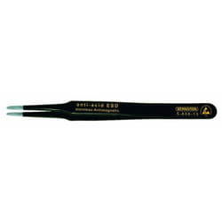 Tools for Electronics 5-059-13 Pince brucelle cms 2a sa-esd plate, ronde 120 mm - Bernstein