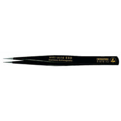 Tools for Electronics 5-078-13 Pince brucelle cms psf sa-esd burin 130 mm - Bernstein