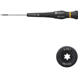 Bernstein Tools for Electronics pour l'électronique et la mécanique de précision Tournevis Torx Taille (tournevis) T 2