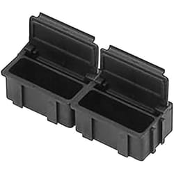 Boîte cms antistatique (esd) Bernstein Tools for Electronics 9-322-VE10 (l x l x h) 37 x 12 x 15 mm conducteur 10 pc(s)