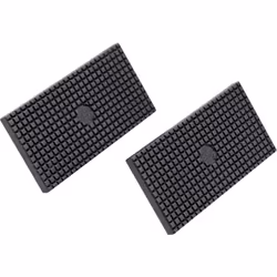 Informations techniques Adapté aux mâchoires de l'étau largeur 50 mm Avec une surface lisse pour coller soi-même Surface stri ...