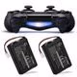 2x Batterie pour Manette PS4 V1 (2013) - DualShock 4 LIP1522 (1300mAh) Batterie de remplacement pour Contrôleur Playstation 4 ...