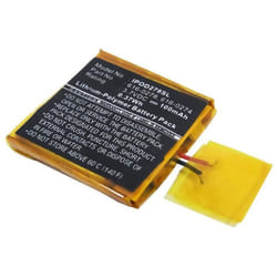 Batterie de remplacement - SUBTEL - iPod Shuffle 2 Gen. A1204 / 3 Gen. A1271 - 100mAh - Lithium - Noir