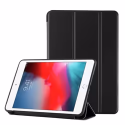 Etui Smart Case pour Apple iPad mini 5 (2019) - Cuir synthétique noir Housse Pochette