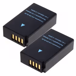 2x Batterie pour Nikon 1 J3 J1 J2 1 S1 1 AW1 1 V3 Nikon CoolPix P1000 A DL24-500 Blackmagic Pocket Cinema - EN-EL20 EN-EL20a ...