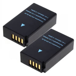 2x Batterie pour Nikon 1 J3 J1 J2 1 S1 1 AW1 1 V3 Nikon CoolPix P1000 A DL24-500 Blackmagic Pocket Cinema - EN-EL20 EN-EL20a 800mAh