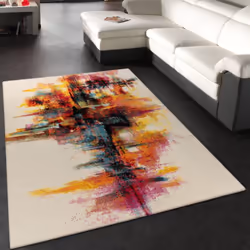Tapis Moderne Splash De Marque Coloré Brosse Neuf EO La collection Canvas a été conçue dans un style hautement artistique qui ...
