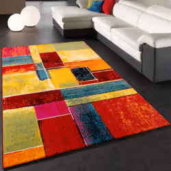 Description générale Les tapis à poils courts tendance offrent une alternative moderne aux motifs floraux démodés. Avec des d ...