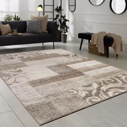 Ce tapis en velours brille non seulement par son aspect, mais aussi par son incroyable rapport qualité-prix. Avec lui, vous e ...