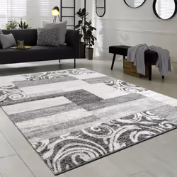 Ce tapis en velours brille non seulement par son aspect, mais aussi par son incroyable rapport qualité-prix. Avec lui, vous e ...