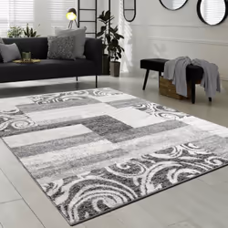 Ce tapis en velours brille non seulement par son aspect, mais aussi par son incroyable rapport qualité-prix. Avec lui, vous e ...