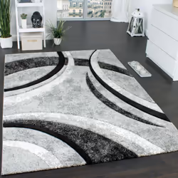 Vous voulez mettre une touche de modernité dans votre salon, votre chambre, votre cuisine ou votre couloir ? Alors ce tapis d ...