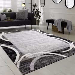 Un tapis moderne et polyvalent, idéal pour vos pièces. Facile dentretien et adapté pour le chauffage au sol, vous pouvez choi ...