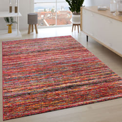 Paco Home - Tapis Salon Chambre Adulte Poils Ras Motif Ethnique Motif Geometrique Losange 200x290 cm, Multicolore
