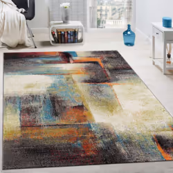 Vous voulez mettre une touche de modernité dans votre salon, votre chambre, votre cuisine ou votre couloir ? Alors ce tapis d ...