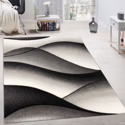 Ce tapis à; poils ras fait son effet dans les ambiances design ou avec des meubles en bois de fabrication scandinave.Le motif ...